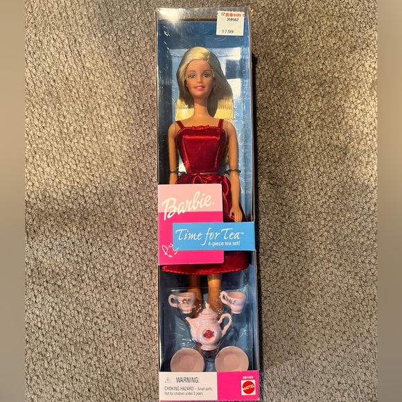 Barbie “Time for Tea” 4-Piece Set (2000) - Picture 1 of 2